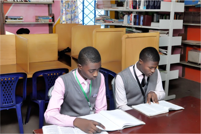 Students learning together